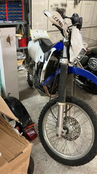 Suzuki DR 400 Enduro Azul/Blanco