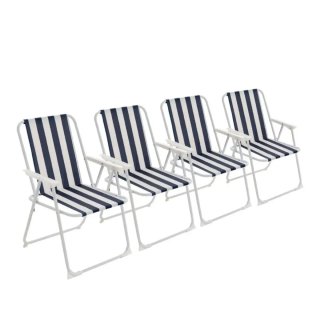 Pack 4 Sillas Plegables Playa Piscina Nuevas