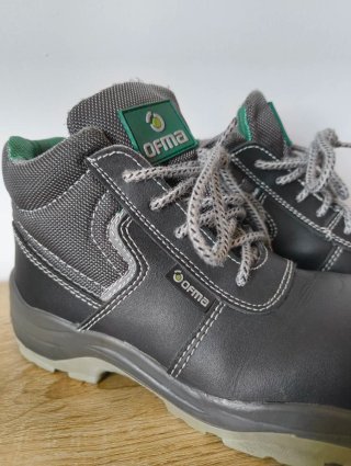 Botas Seguridad OFMA Piel Negra Talla 37