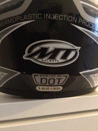 Casco Motocross MT. Niño Talla S + Gafas y Guantes