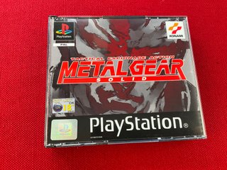 Metal Gear Solid PS1 + Funda Protectora