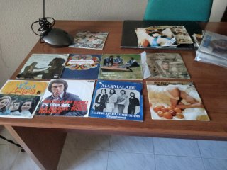 Lote 40 singles 70s/80s Pop Rock
