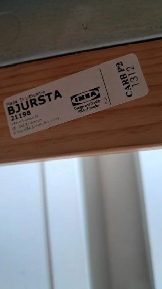 Mesa extensible BJURSTA IKEA