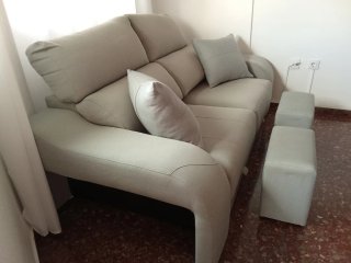 Sofá Charlotte 3 plazas gris