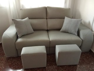 Sofá Charlotte 3 plazas gris