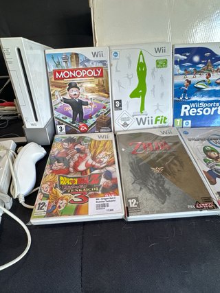 Nintendo Wii + 9 Juegos