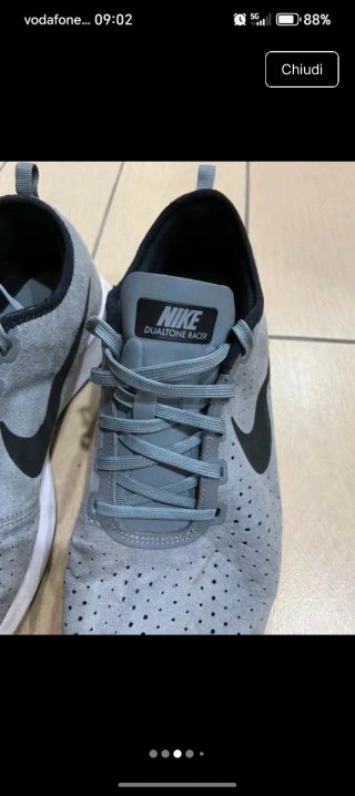 Scarpe Nike Grigie Taglia 46