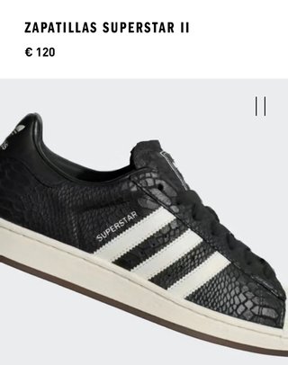 Adidas Superstar II Snake Leather Talla 42