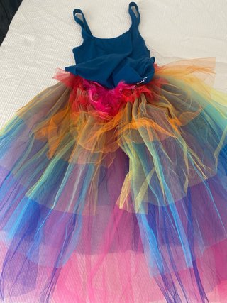 Falda Tutú Fantasía Multicolor
