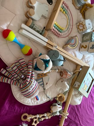 Lote Juguetes Primera Infancia Madera