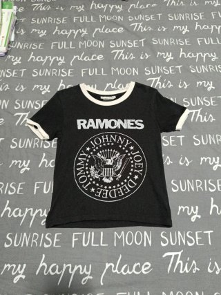 Camiseta Ramones Negra Talla S