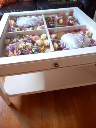 Mesa Centro Ikea Liatorp Blanca Cristal