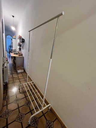 Burro perchero RIGGA IKEA blanco