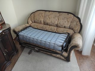 Conjunto Sofá-Cama 3 Lugares + 2 Sofás