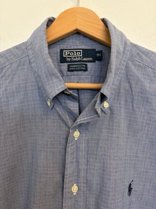 Camicia Polo Ralph Lauren Uomo Blu Taglia L