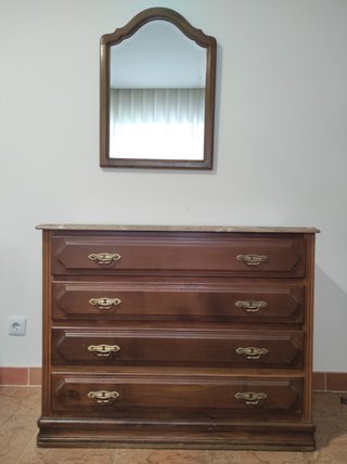 Conjunto Quarto Madeira Castanho