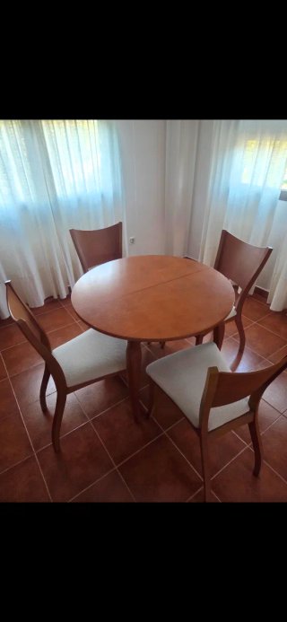Conjunto Salón Madera Maciza