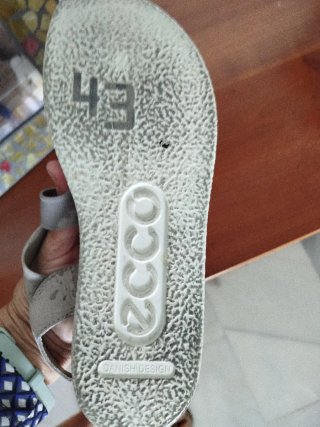 Sandalias Ecco grises mujer