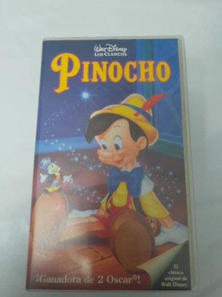 LOTE  VHS: PINOCHO, PETER PAN Y DUMBO