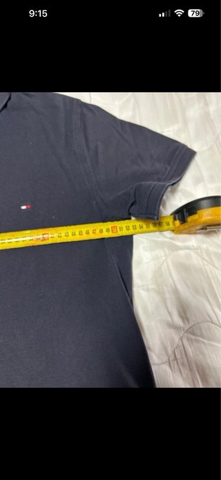 Polo Tommy Hilfiger Azul Talla L