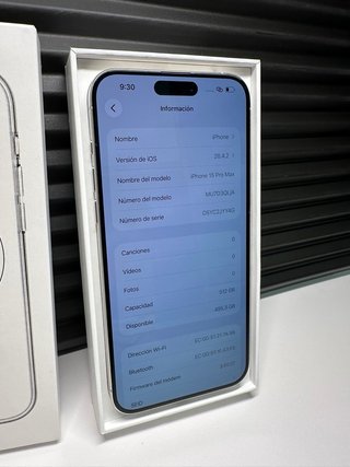 iPhone 15 Pro Max 512 GB Argento