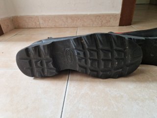Stivaletti Blundstone 508 Pelle Neri Rossi