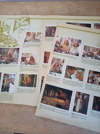 Álbum de Cromos Indiana Jones y el Templo Maldito