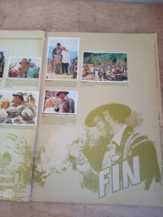 Álbum de Cromos Indiana Jones y el Templo Maldito