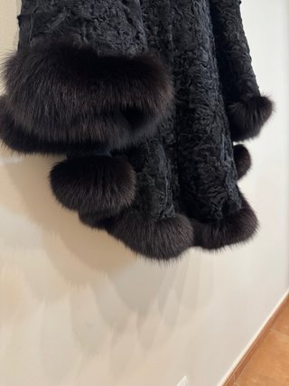 Capa Abrigo Astracán Swakara XL Zorro