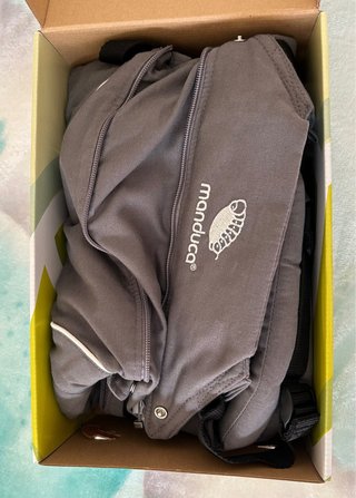 Manduca Pure Cotton Dark Grey
