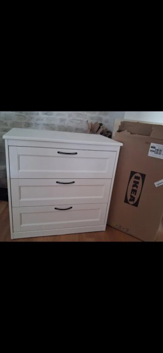 Cómoda Songesand IKEA Blanca