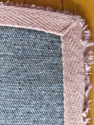 Alfombra rosa/morada 150x80 cm