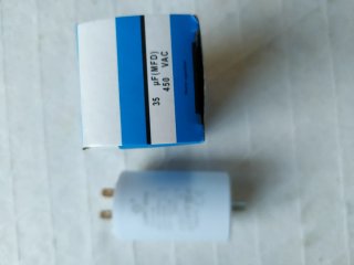 Condensador arranque motor 35uF 450V