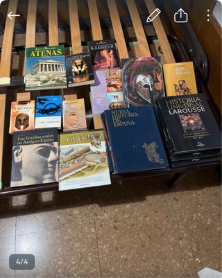 4 kilos libros historia a 10 €