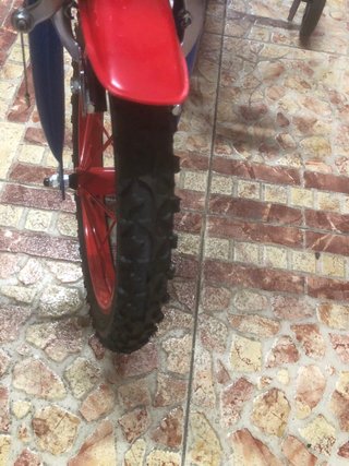 Bicicleta Infantil Azul y Roja