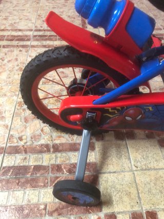 Bicicleta Infantil Azul y Roja