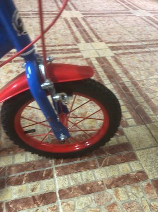 Bicicleta Infantil Azul y Roja