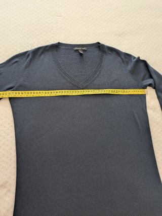 Vestido Mango Talla M Azul Marino