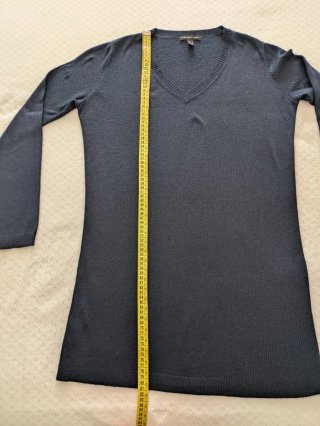 Vestido Mango Talla M Azul Marino