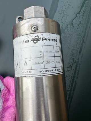 Bomba Pozo Caprari 4 3hp 230v