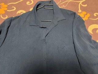 Camisa azul talla grande XXXL