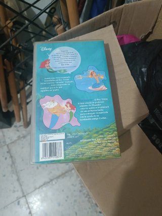 Película VHS La Sirenita Disney