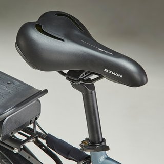 Bicicleta eléctrica trekking doble suspensión Riverside