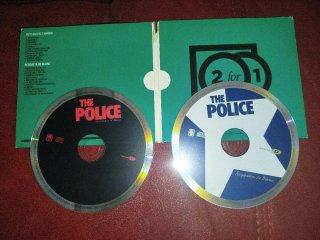 The Police Outlandos d'Amour+Reggatta de Blanc CDs