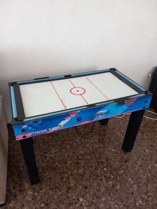 Mesa futbolín multijuegos 4 en 1