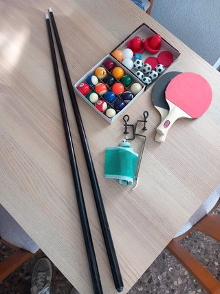 Mesa futbolín multijuegos 4 en 1