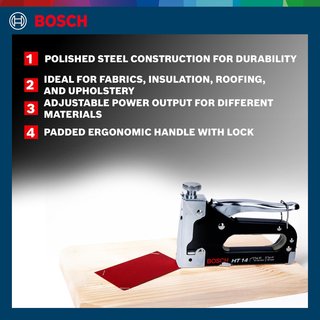 Grapadora manual Bosch Professional HT 14