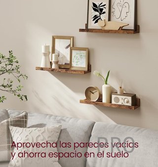 Estantes colgantes de pared juego de 3