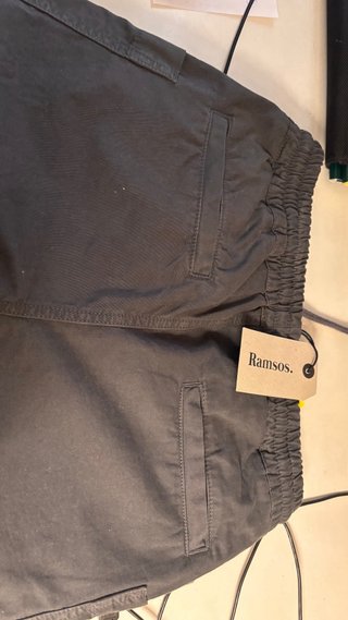 Bermudas Ramsos Talla XS Gris unisex