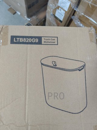 Cubo de basura colgante con tapa